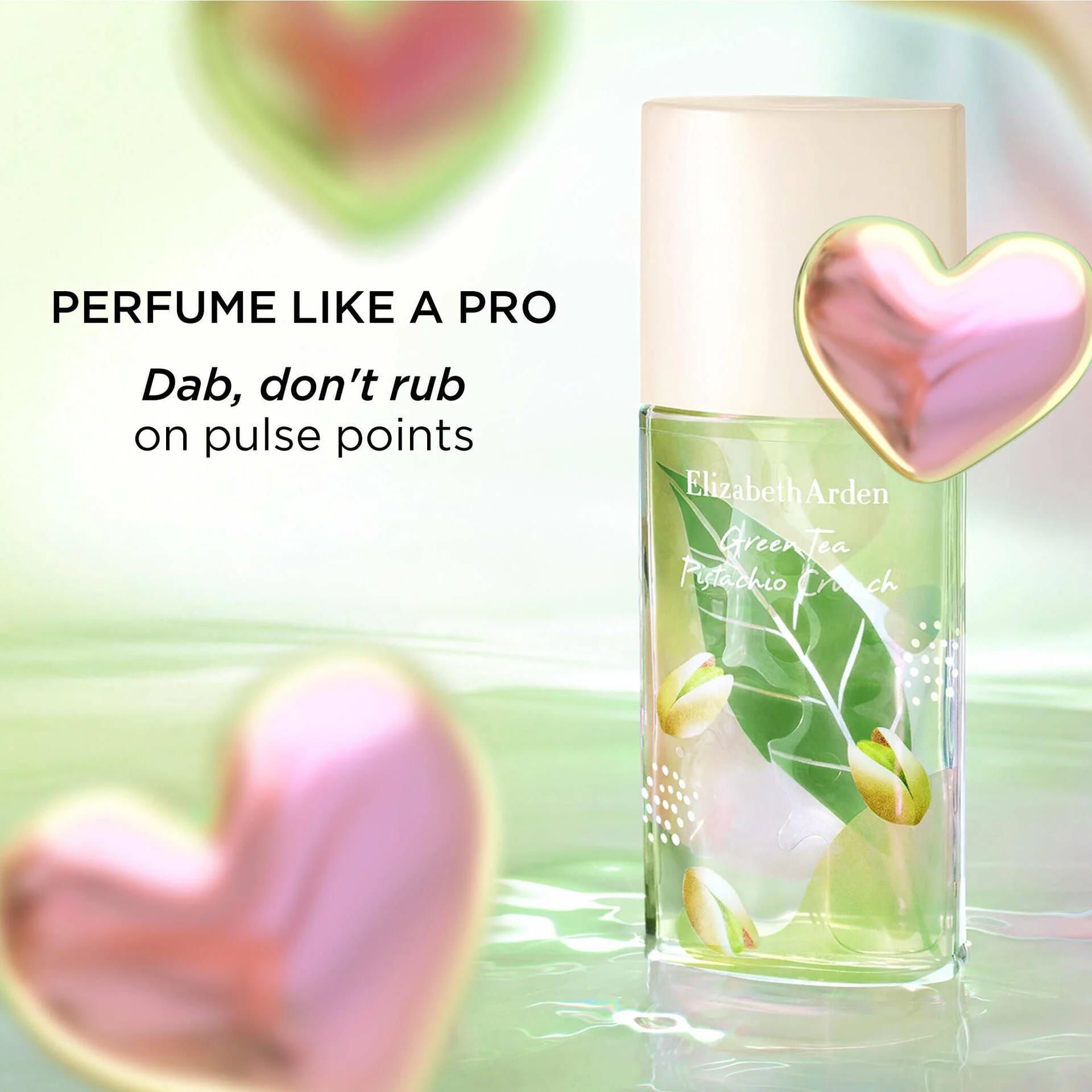 Green Tea Pistachio Crunch Eau De Toilette and Body Cream Duo - Image 3