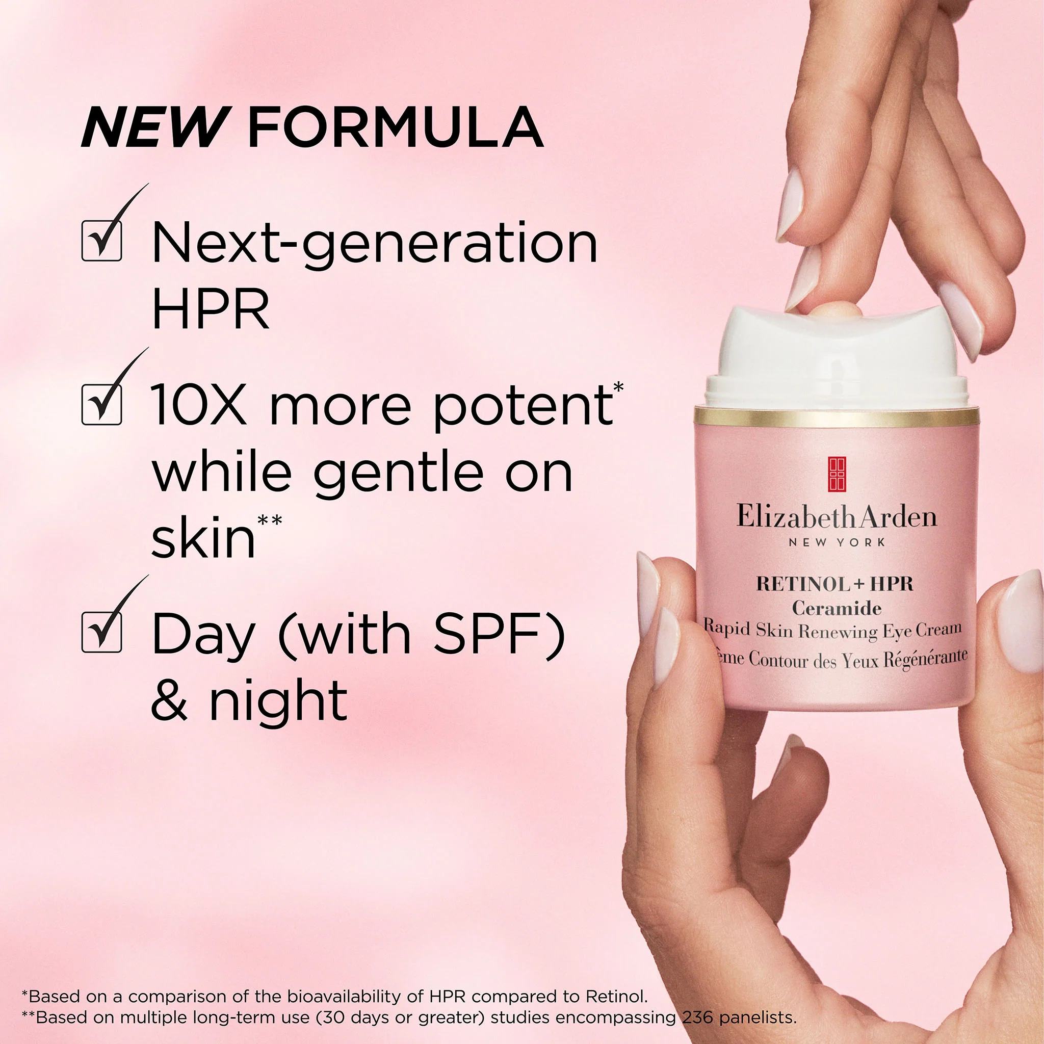 Retinol + HPR Ceramide Capsules Serum, Water Cream and Eye Cream Trio Set - Image 5