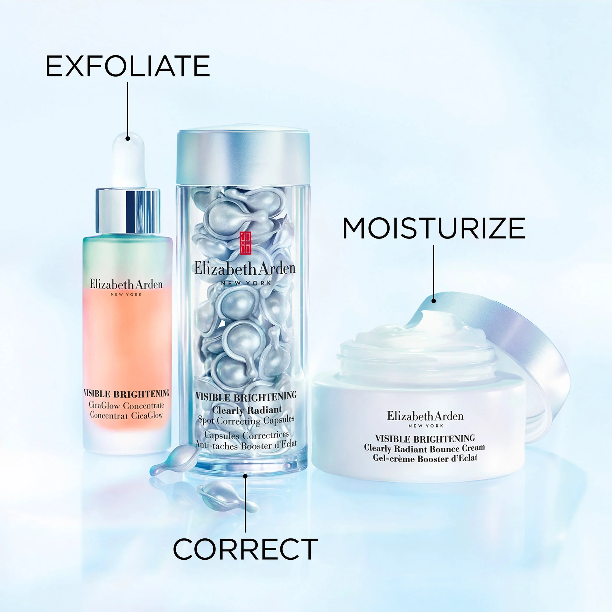 Visible Brightening Clearly Radiant Bounce Cream and CicaGlow Concentrate Set - Image 12